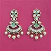 Kundan Moti Earring With Victorian Plating