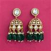 Kundan Jhumki With Victorian Plating