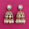 Kundan Jhumki With Victorian Plating