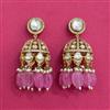 Kundan Jhumki With Victorian Plating