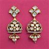 Kundan Moti Earring With Victorian Plating