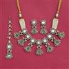 Kundan Moti Necklace With Victorian Plating