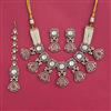 Kundan Moti Necklace With Victorian Plating