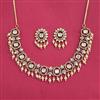 Kundan Moti Necklace With Carat Gold Plating