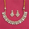 Kundan Classic Necklace With Carat Gold Plating