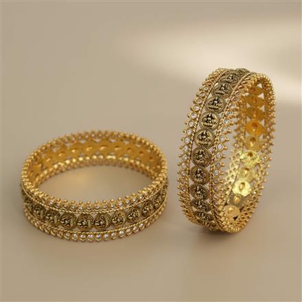 Antique Classic Bangles With Gold Plating