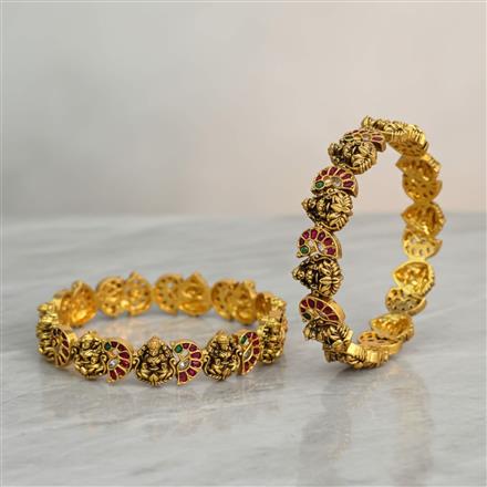 Antique Classic Bangles With Gold Plating