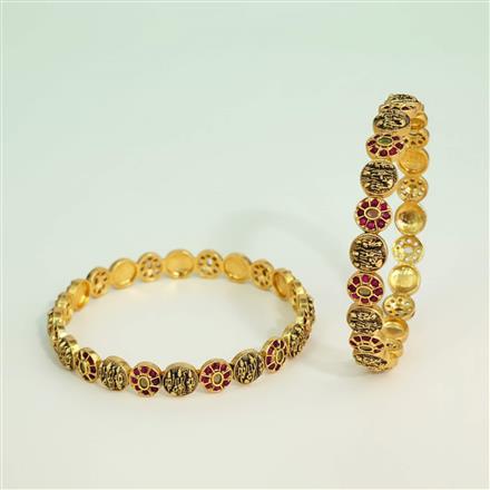 Antique Classic Bangles With Gold Plating