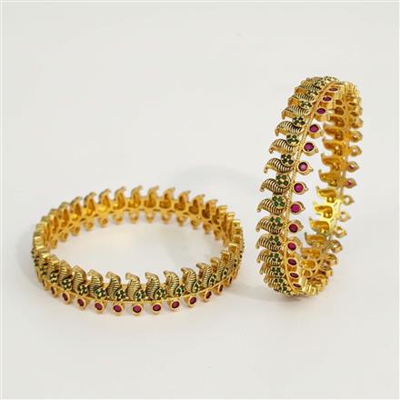 Antique Classic Bangles With Gold Plating