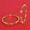 American Diamond Classic Bangles With Gold Plating