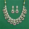 Kundan Meenakari Necklace Set With Carat Gold Plating