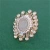 Kundan Classic Ring With Carat Gold Plating