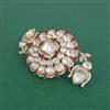 Kundan Adjustable Ring With Victorian Plating