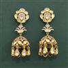 Kundan Jhumki With Victorian Plating