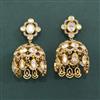 Kundan Jhumki With Victorian Plating