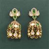 Kundan Jhumki With Victorian Plating