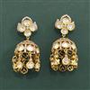 Kundan Jhumki With Victorian Plating