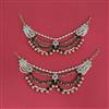 Antique Moti Ear Chain With Carat Plating
