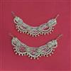 Antique Moti Ear Chain With Carat Plating