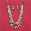 Antique Moti Necklace With Carat Plating