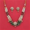 Kundan Moti Necklace With Carat Plating
