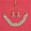 Antique Moti Necklace With Carat Plating