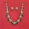 Kundan Moti Necklace With Carat Plating