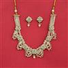 Kundan Moti Necklace With Carat Plating