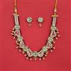 Kundan Moti Necklace With Carat Plating