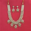 Kundan Moti Necklace With Carat Plating
