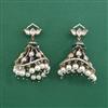 Kundan Jhumki With Victorian Plating