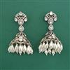 Kundan Jhumki With Victorian Plating
