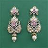 Kundan Pearl Earring With Victorian Plating