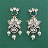 Kundan Moti Earring With Victorian Plating