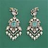 Kundan Moti Earring With Victorian Plating