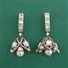 Kundan Moti Earring With Victorian Plating