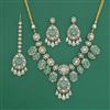 Kundan Classic Necklace Set With Victorian Plating