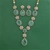 Kundan Classic Necklace Set With Victorian Plating