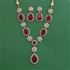Kundan Classic Necklace Set With Victorian Plating