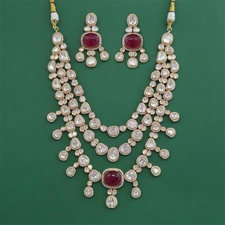 Kundan Classic Necklace Set With Carat Plating