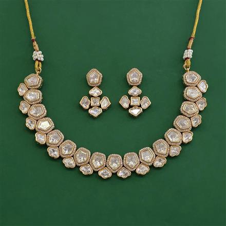 Kundan Classic Necklace Set With Carat Plating