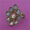 Antique Adjustable Ring With Mehndi Plating