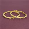 Antique 2 Pc Bangles With Gold Plating