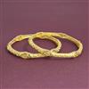 Antique 2 Pc Bangles With Gold Plating