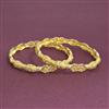 Antique 2 Pc Bangles With Gold Plating