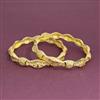 Antique 2 Pc Bangles With Gold Plating
