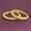 Antique 2 Pc Bangles With Gold Plating