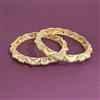 Antique 2 Pc Bangles With Gold Plating
