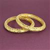 Antique 2 Pc Bangles With Gold Plating