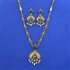 Kundan Moti Necklace With Victorian Plating